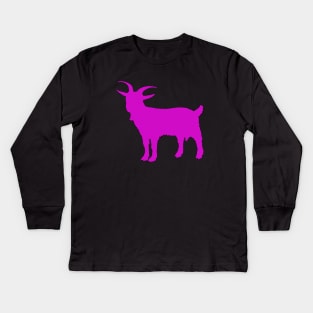 goat Kids Long Sleeve T-Shirt